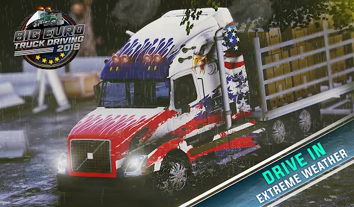 Euro Truck Transport Cargo Sim screenshot 11