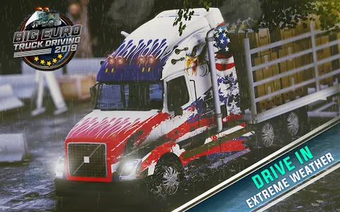 Euro Truck Transport Cargo Sim screenshot 17