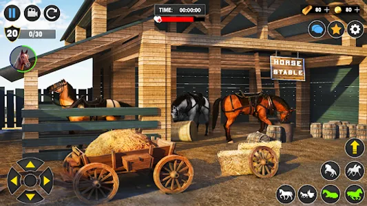 Horse Cart Transport Taxi Game screenshot 5