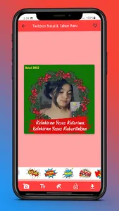 Twibbon Natal dan Tahun Baru screenshot 11