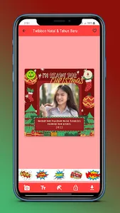 Twibbon Natal dan Tahun Baru screenshot 5