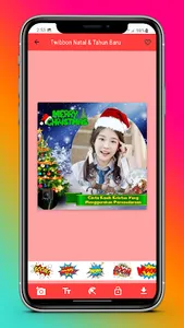 Twibbon Natal dan Tahun Baru screenshot 6