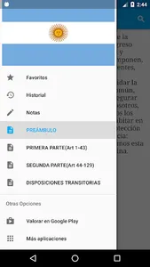 Constitución de Argentina screenshot 0