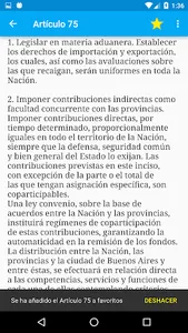 Constitución de Argentina screenshot 7