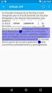 Constitución de Colombia screenshot 7