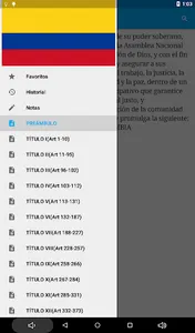 Constitución de Colombia screenshot 8