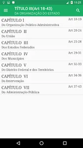 Constituição Federal Brasileir screenshot 1