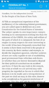 The Federalist Papers screenshot 4