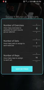 Rando Workout - Home and gym f screenshot 1