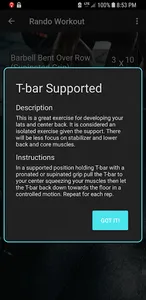 Rando Workout - Home and gym f screenshot 3