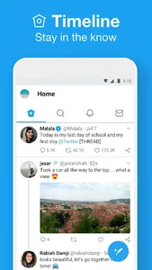 Twitter Lite screenshot 1