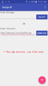 Unzip it! screenshot 0