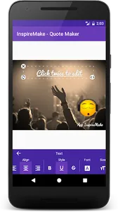 🔨 InspireMake - Quote Maker screenshot 4