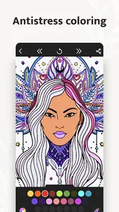 Coloring pages: Mandala for me screenshot 1