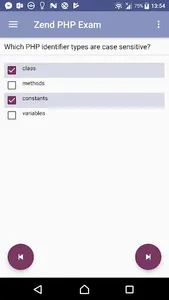 Zend PHP7 Practice Exam screenshot 2