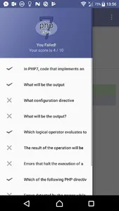 Zend PHP7 Practice Exam screenshot 3
