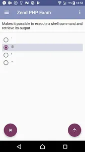 Zend PHP7 Practice Exam screenshot 6