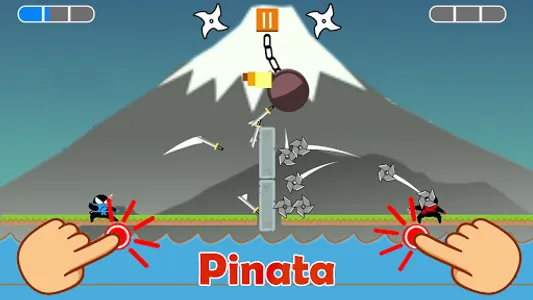 Jumping Ninja Party 2 Player screenshot 6