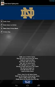 COLLEGE FIGHTSONGS OFFICIAL screenshot 0
