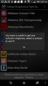 COLLEGE FIGHTSONGS OFFICIAL screenshot 15