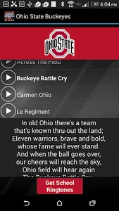 COLLEGE FIGHTSONGS OFFICIAL screenshot 2