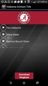 COLLEGE FIGHTSONGS OFFICIAL screenshot 4