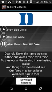 COLLEGE FIGHTSONGS OFFICIAL screenshot 6