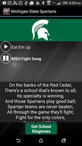 COLLEGE FIGHTSONGS OFFICIAL screenshot 7