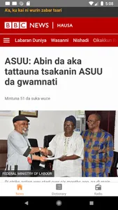 Hausa News & Radio screenshot 0