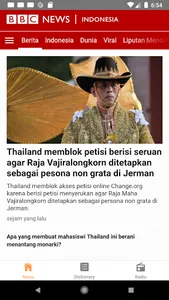 Indonesian News & Radio screenshot 0