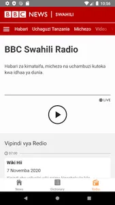 Swahili News & Radio screenshot 1