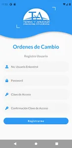 Ordenes de Cambio screenshot 0