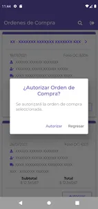 Ordenes de Compra screenshot 4