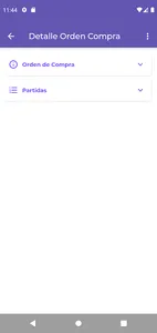 Ordenes de Compra screenshot 5