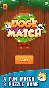 Doge Match-Match 3 Puzzle Game screenshot 0