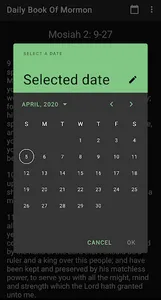Daily Book Of Mormon Reading screenshot 1