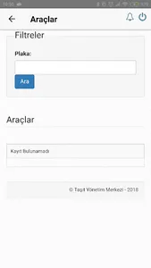 Taşıt Yönetim Merkezi screenshot 3