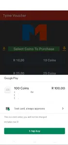 Tyme Voucher screenshot 2