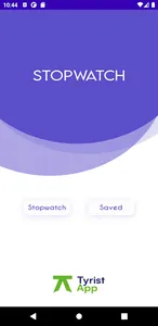 Tclock-Stopwatch-kronometre screenshot 0
