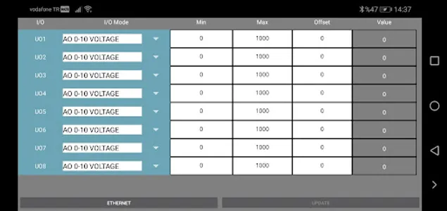 Tyrrell Settings screenshot 1