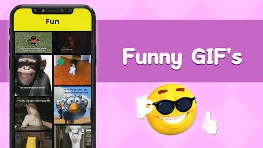 Funny GIFs & Fun Memes Video screenshot 1