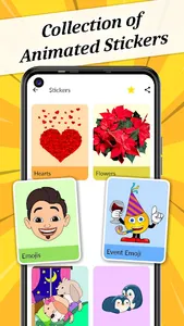 Stickers & Animated Love Emoji screenshot 0