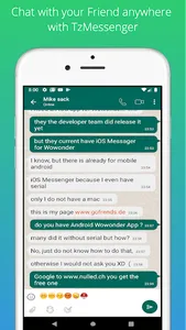 TZMessenger screenshot 2