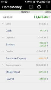 HomeMoney screenshot 0