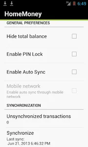 HomeMoney screenshot 4