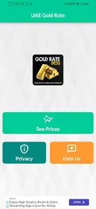 Gold Rate Dubai UAE screenshot 1