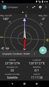 Compass and Coordinate Tool screenshot 0