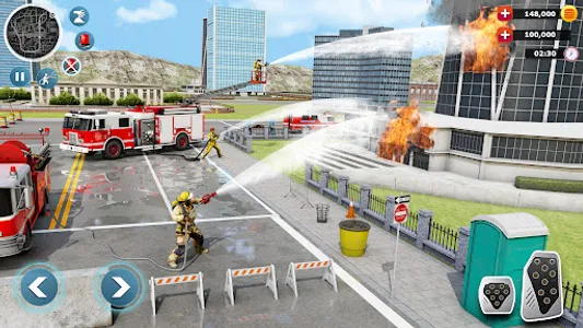 Firefighter :Fire Brigade Game screenshot 9