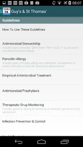 Infections screenshot 2