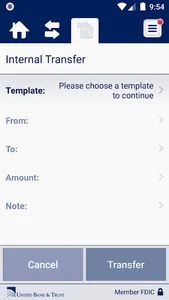 UBT Business Mobile Banking screenshot 5